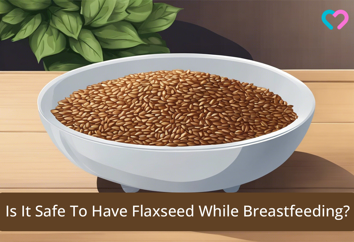 flaxseed while breastfeeding_illustration