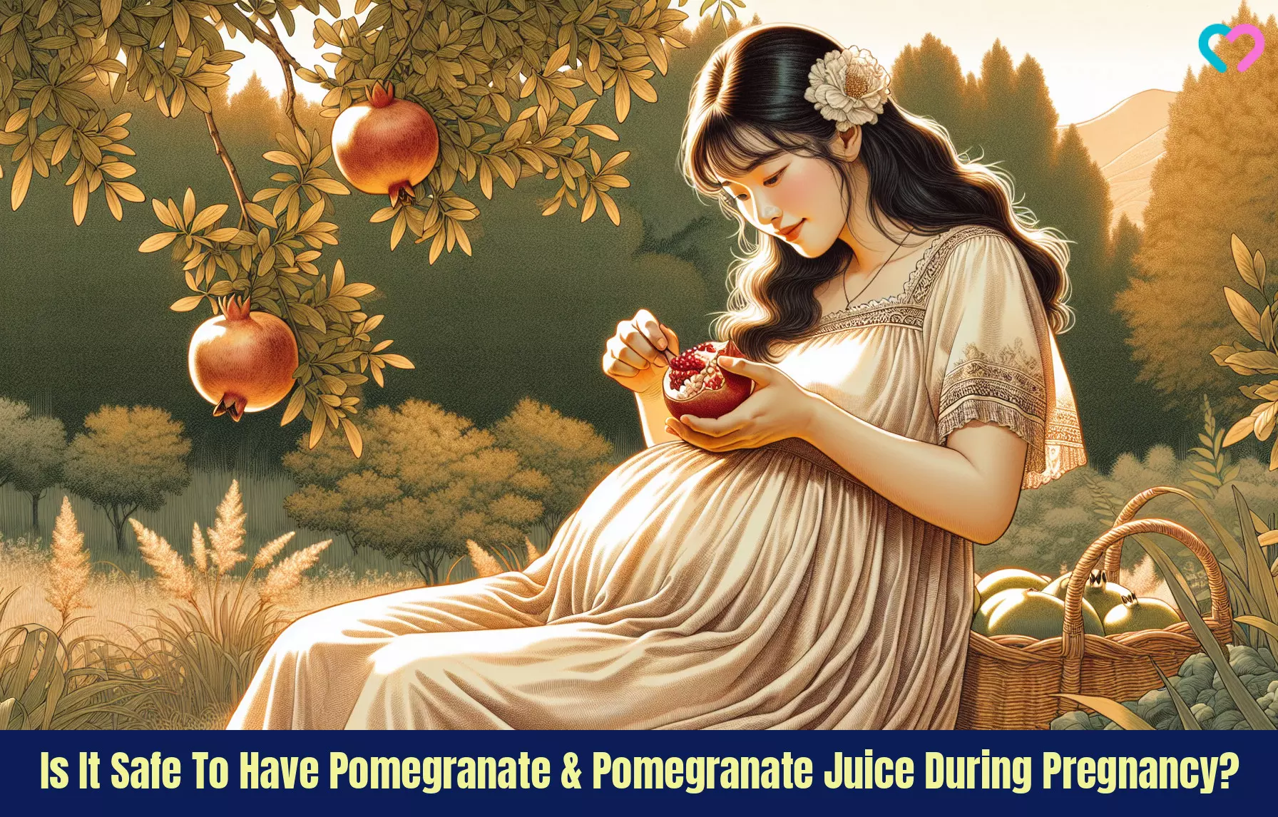 Pomegranate During Pregnancy_illustration