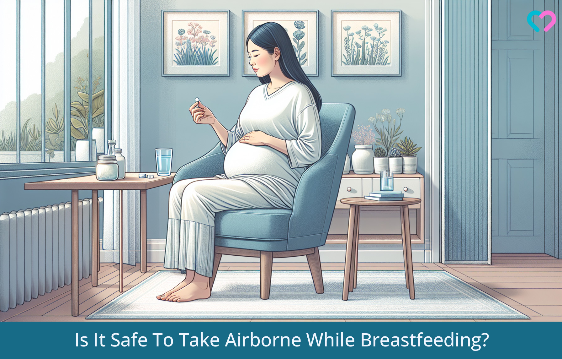Airborne While Breastfeeding_illustration