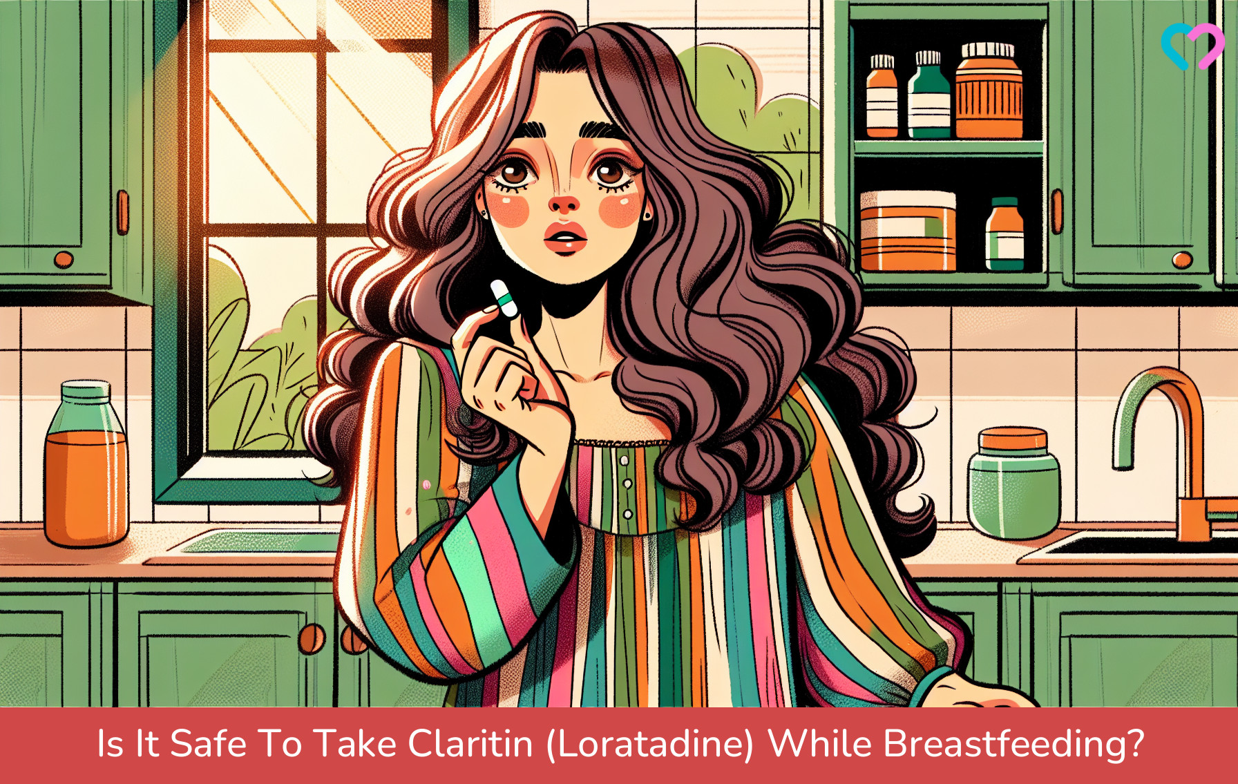 Loratadine On Breastmilk_illustration