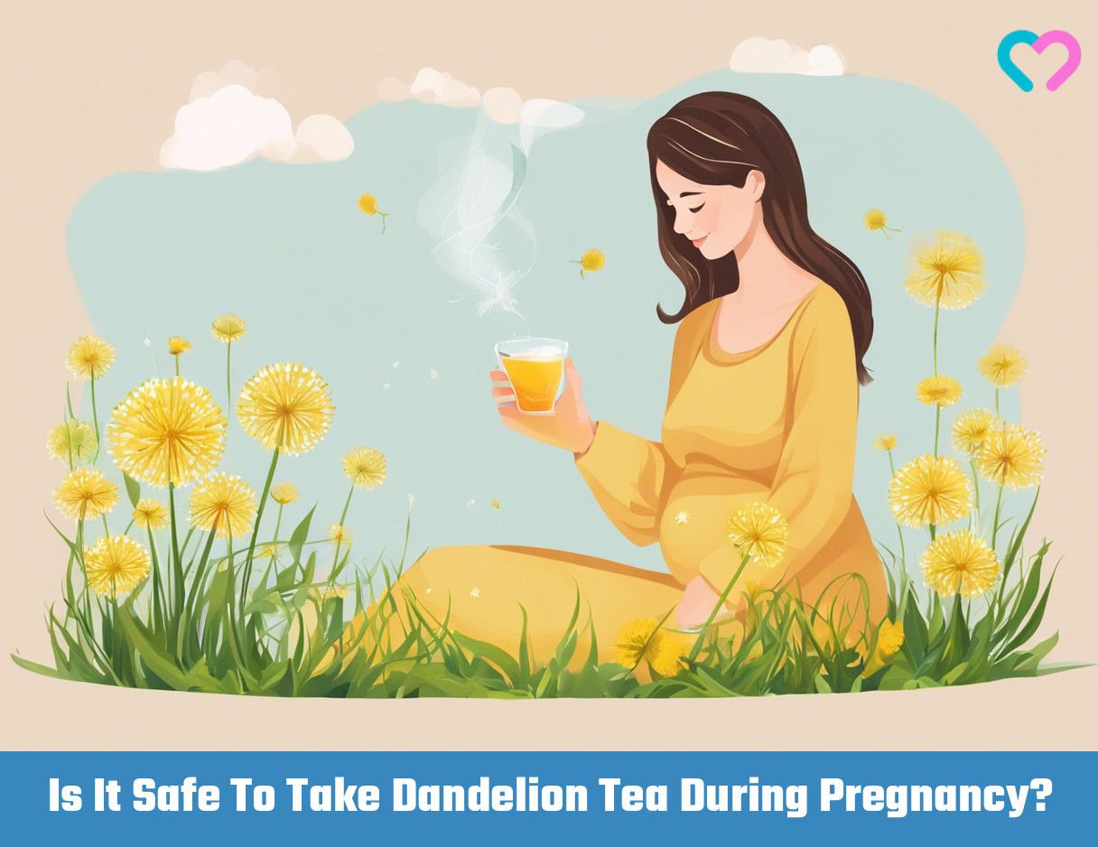 Dandelion Tea During Pregnancy_illustration