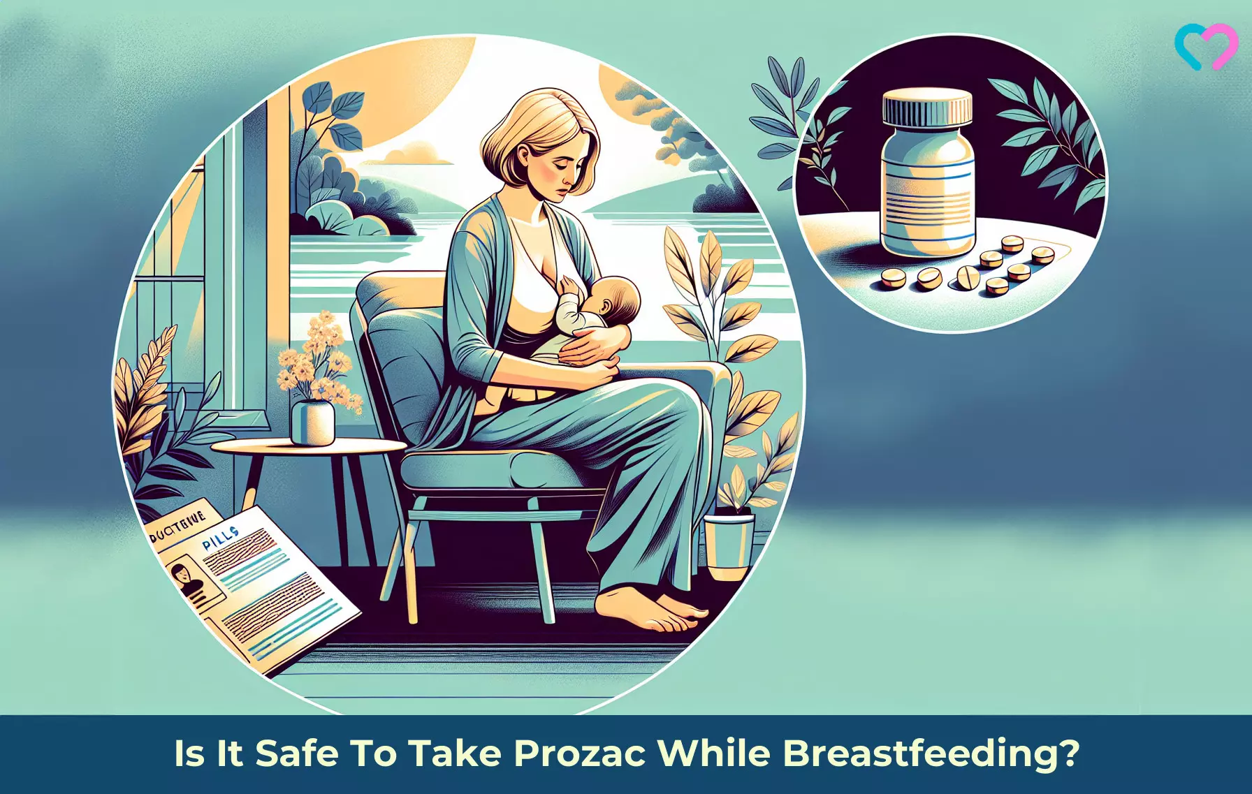 Prozac While Breastfeeding_illustration