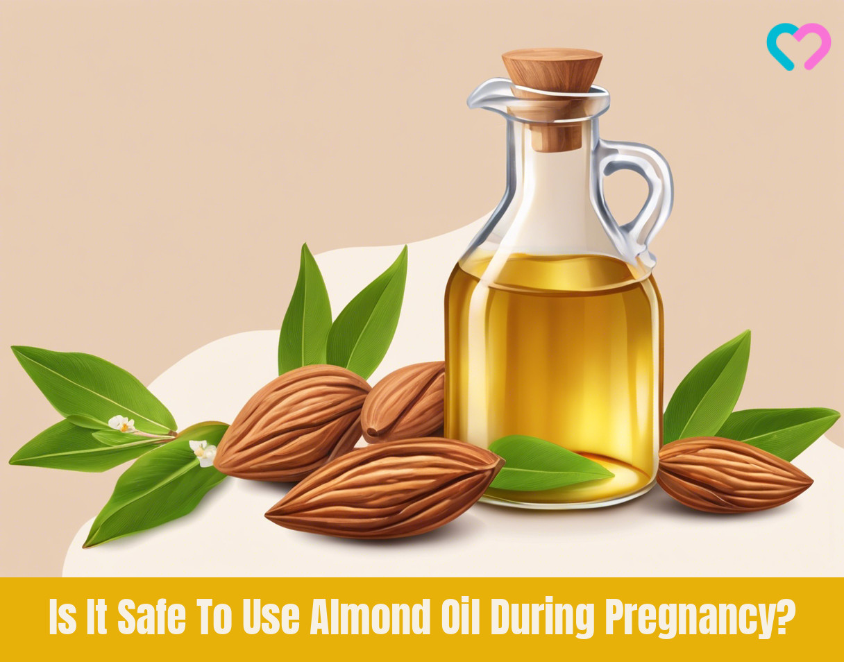 almond oil for pregnancy_illustration