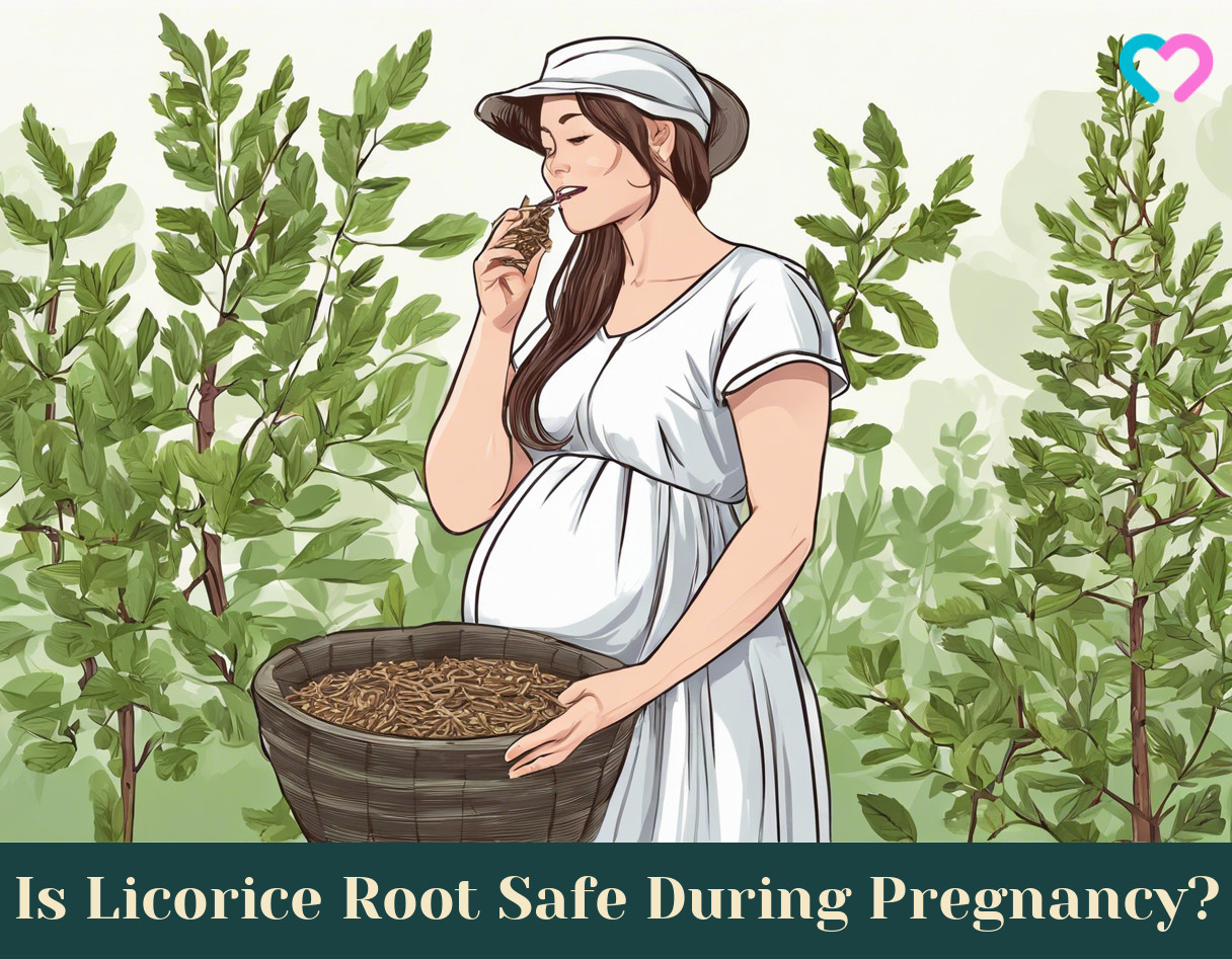 licorice root during pregnancy_illustration