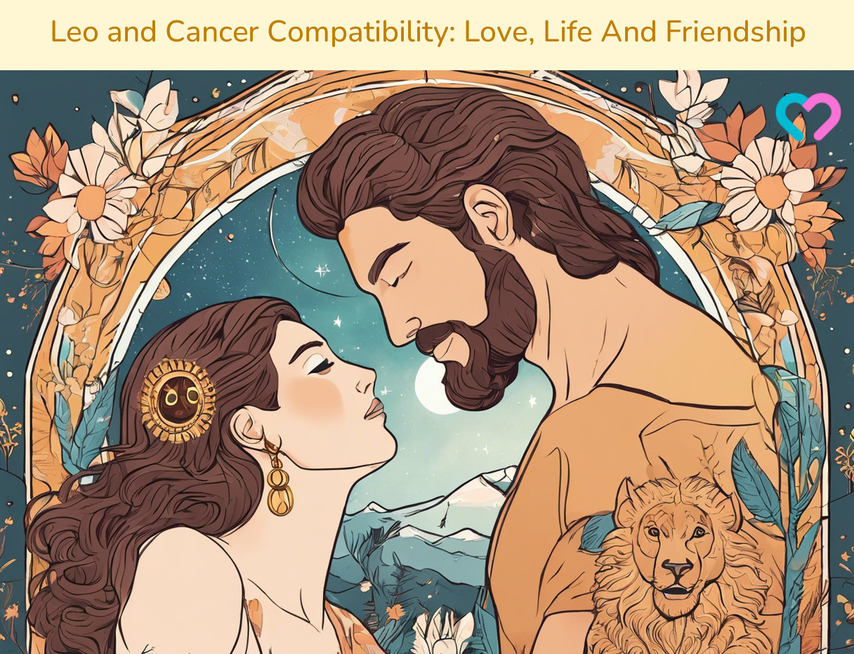 leo and cancer compatibility_illustration