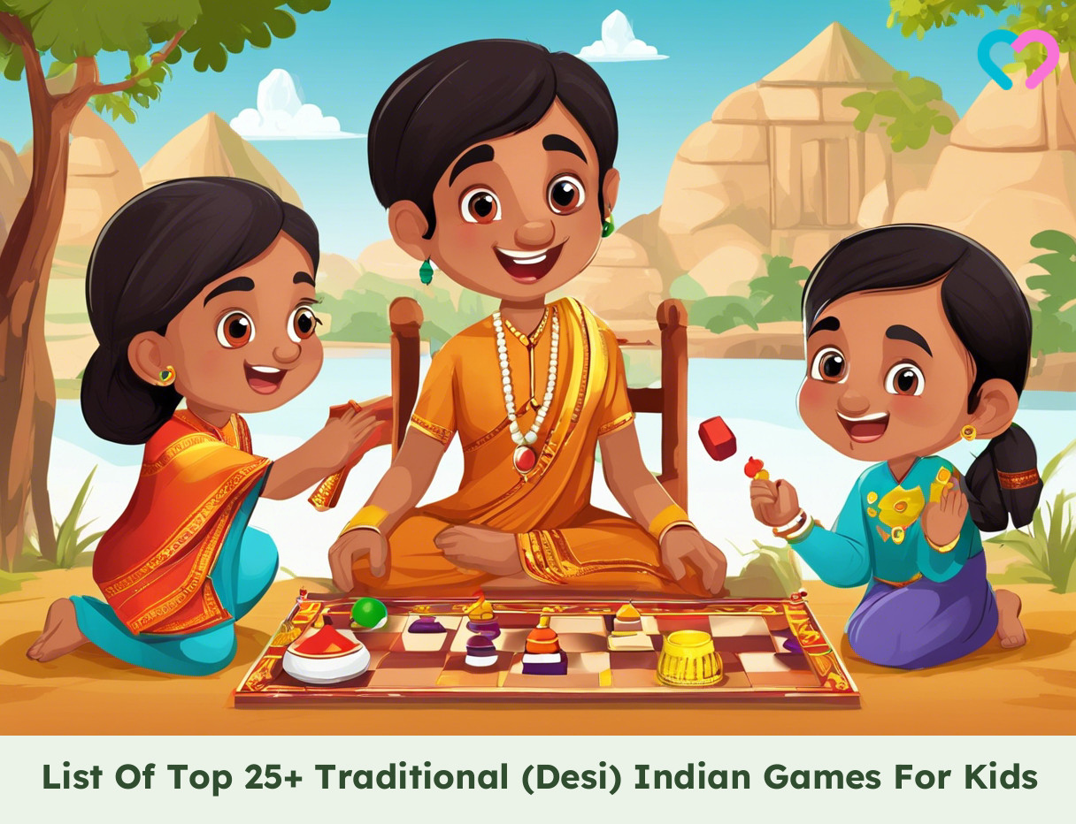 Traditional Indian Games For Kids_illustration