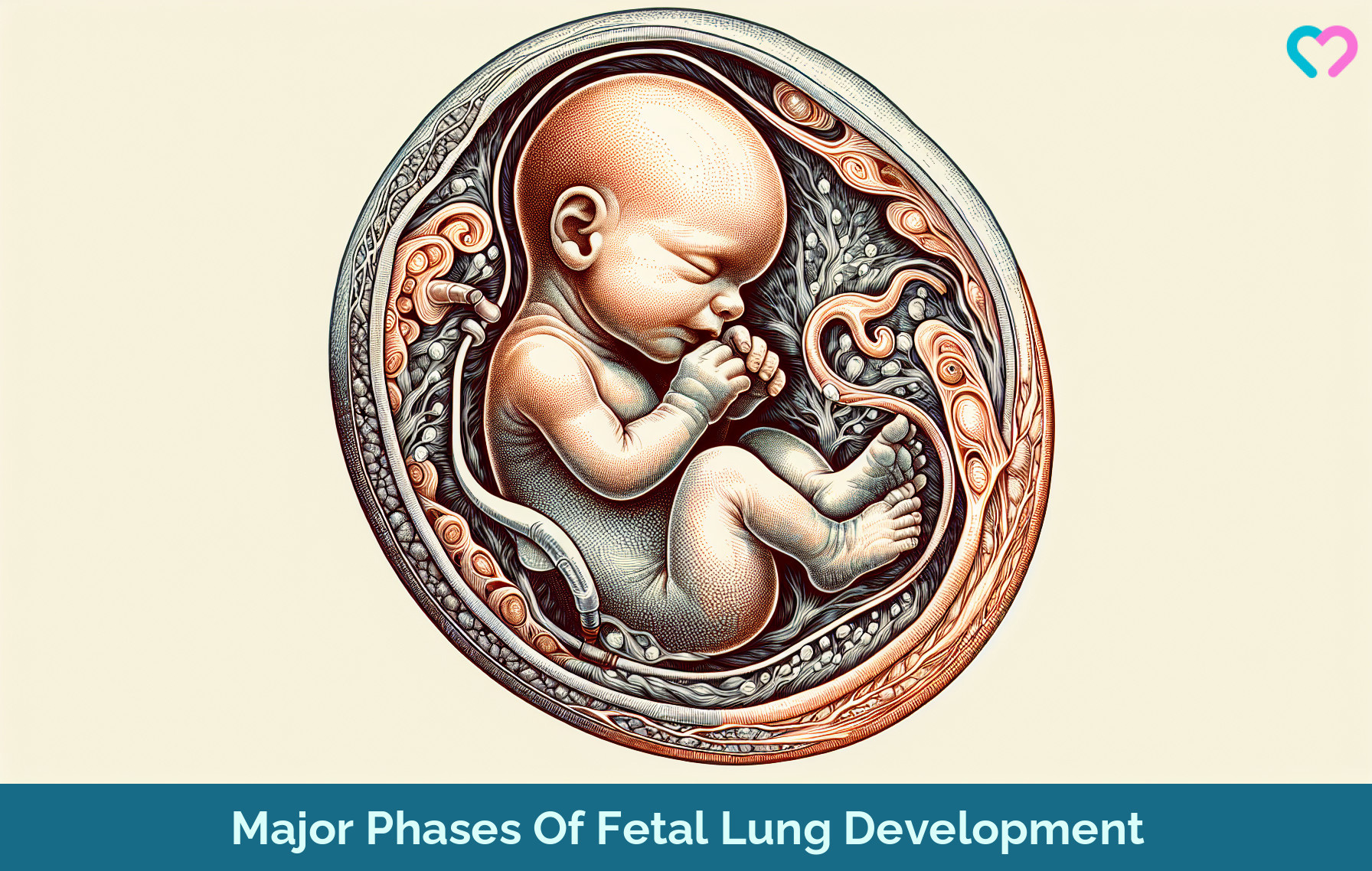 Phases Of Fetal Lung Development_illustration