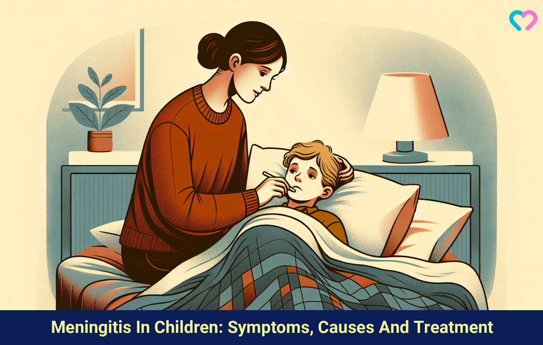 Meningitis In Children_illustration