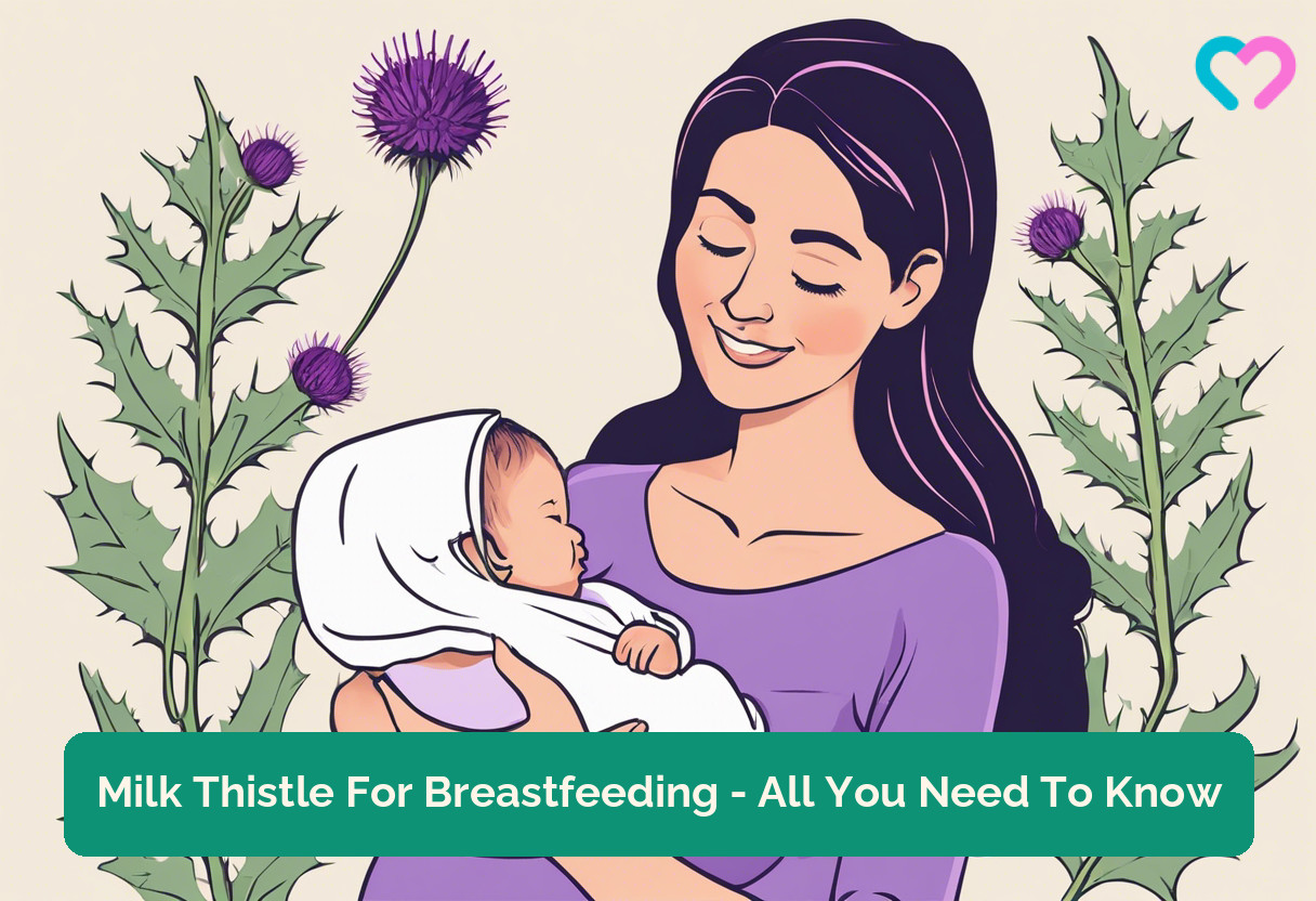 Milk Thistle fOR Breastfeeding_illustration