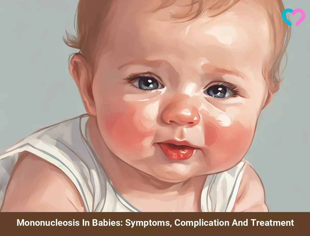 mononucleosis in babies_illustration