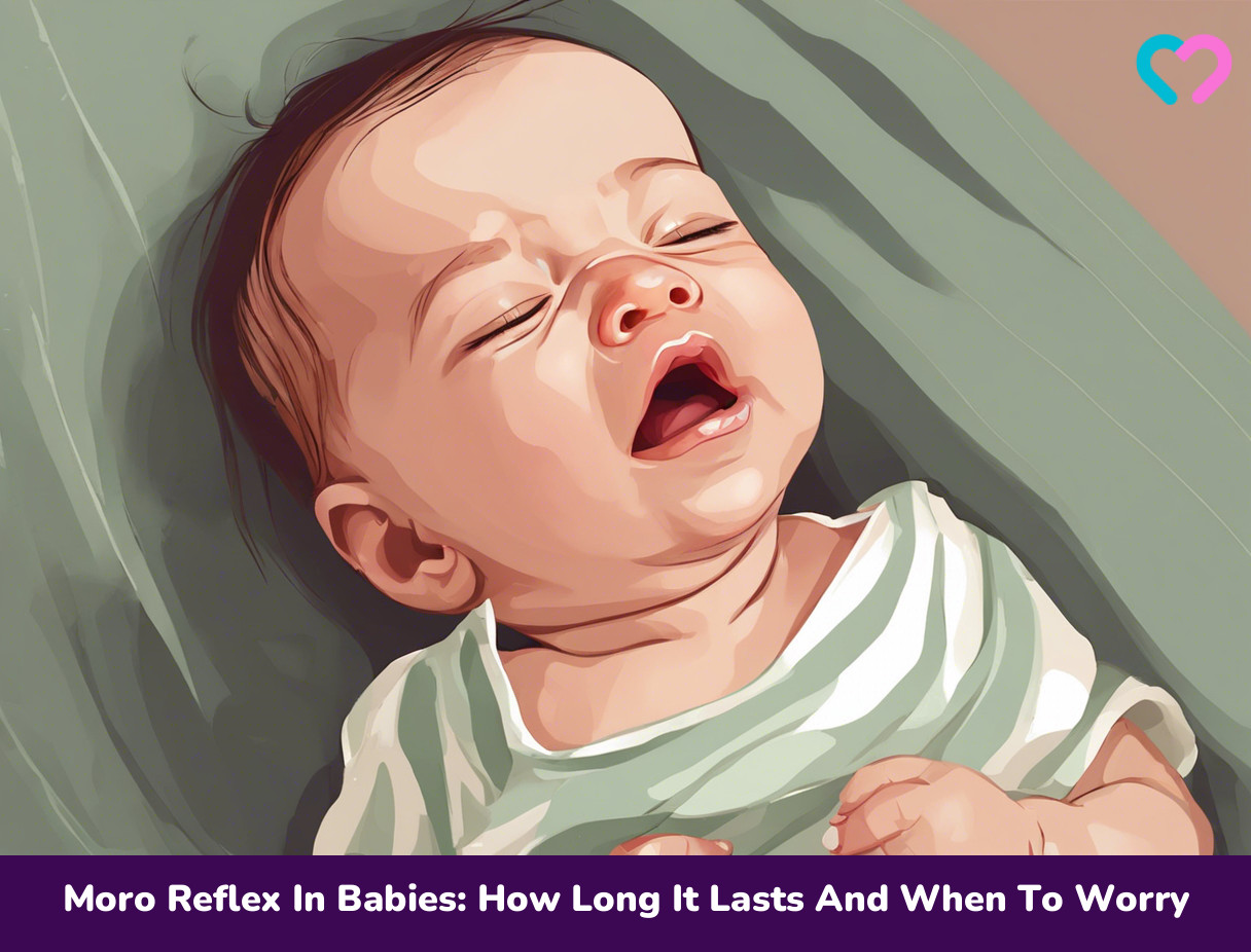 Moro (Startle) Reflex In Babies_illustration