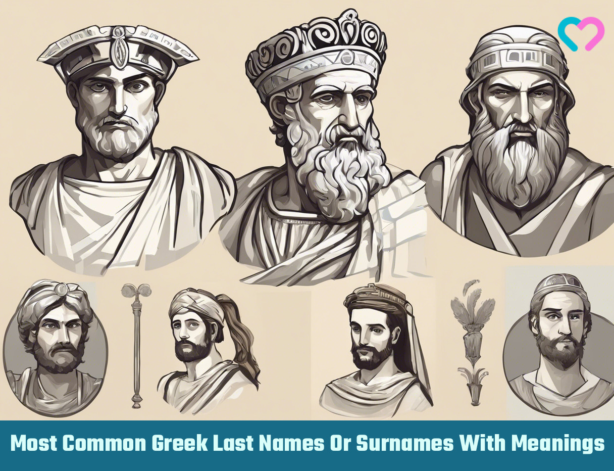 Greek surnames or last names_illustration