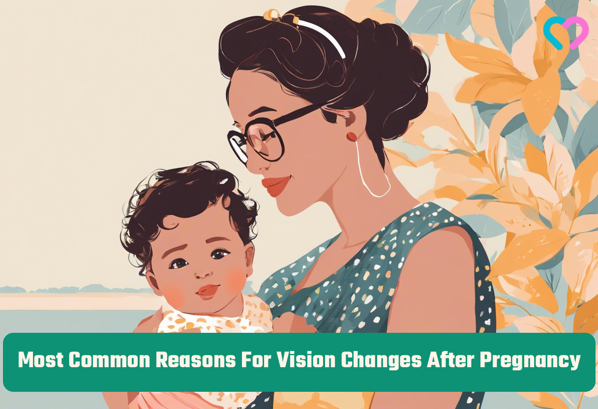 vision changes after pregnancy_illustration