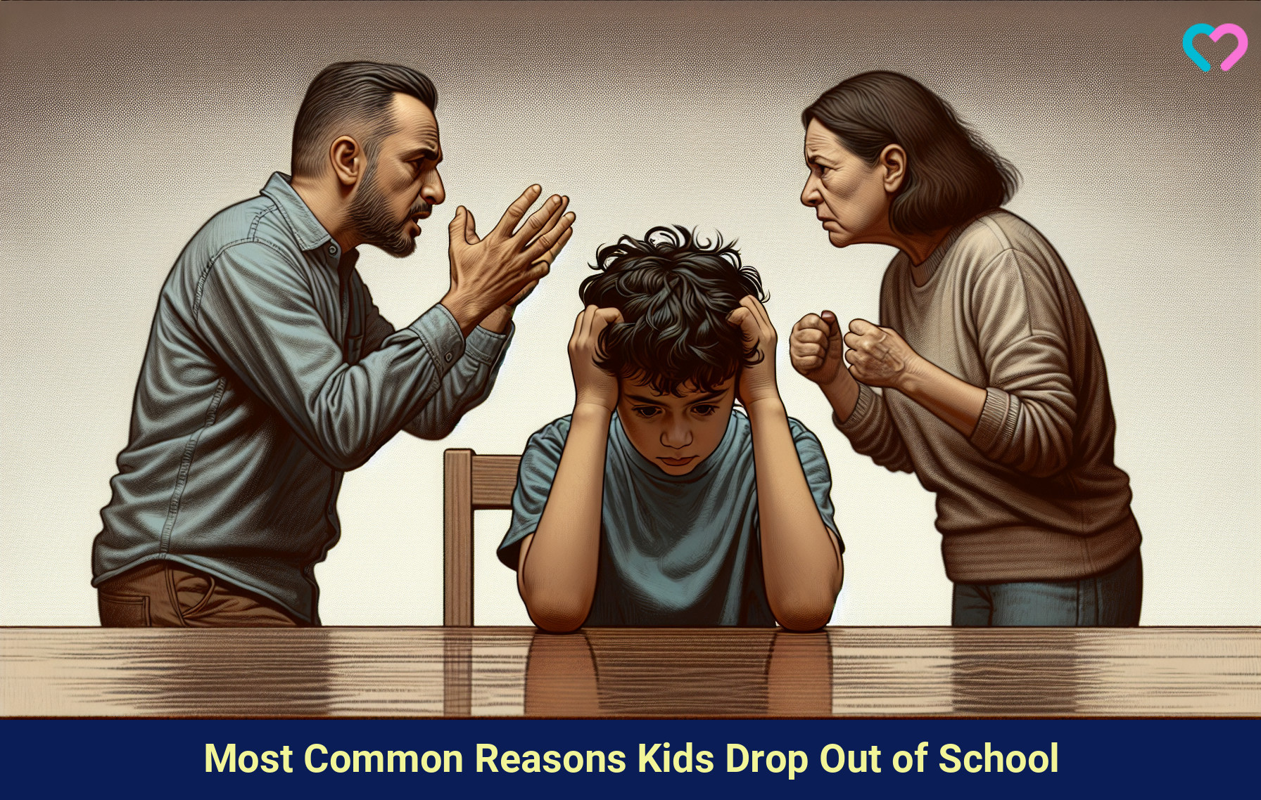 Kids Drop Out Of School_illustration