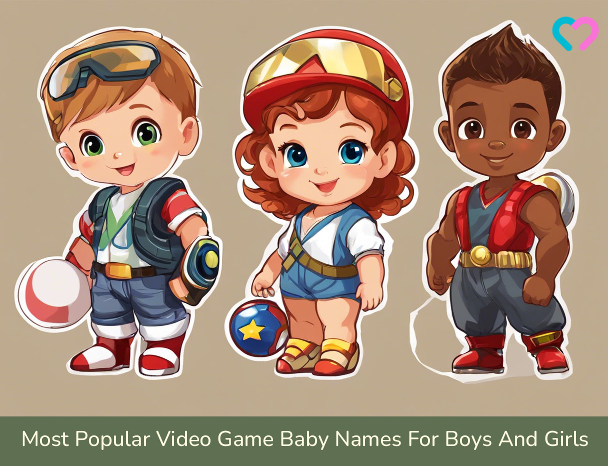 Video Game Baby Names_illustration