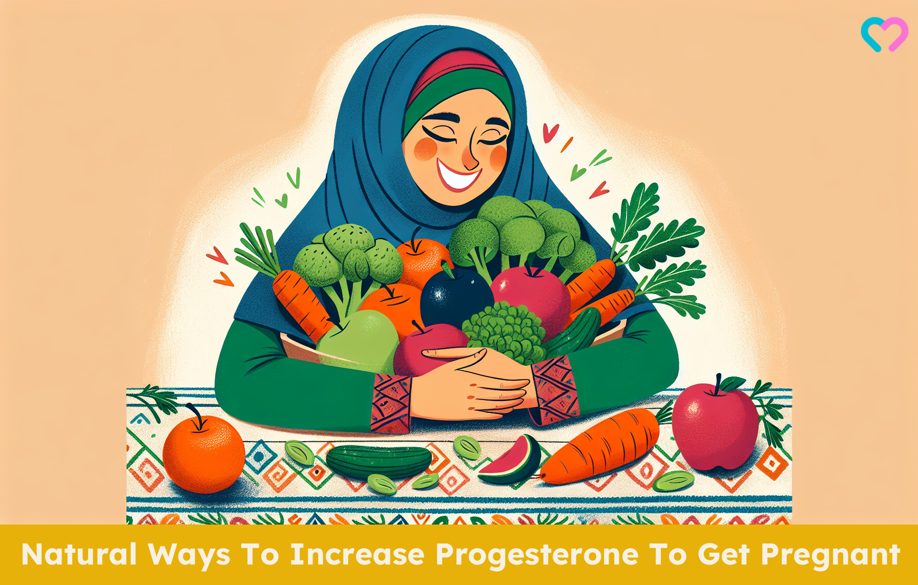 Increase Progesterone To Get Pregnant_illustration