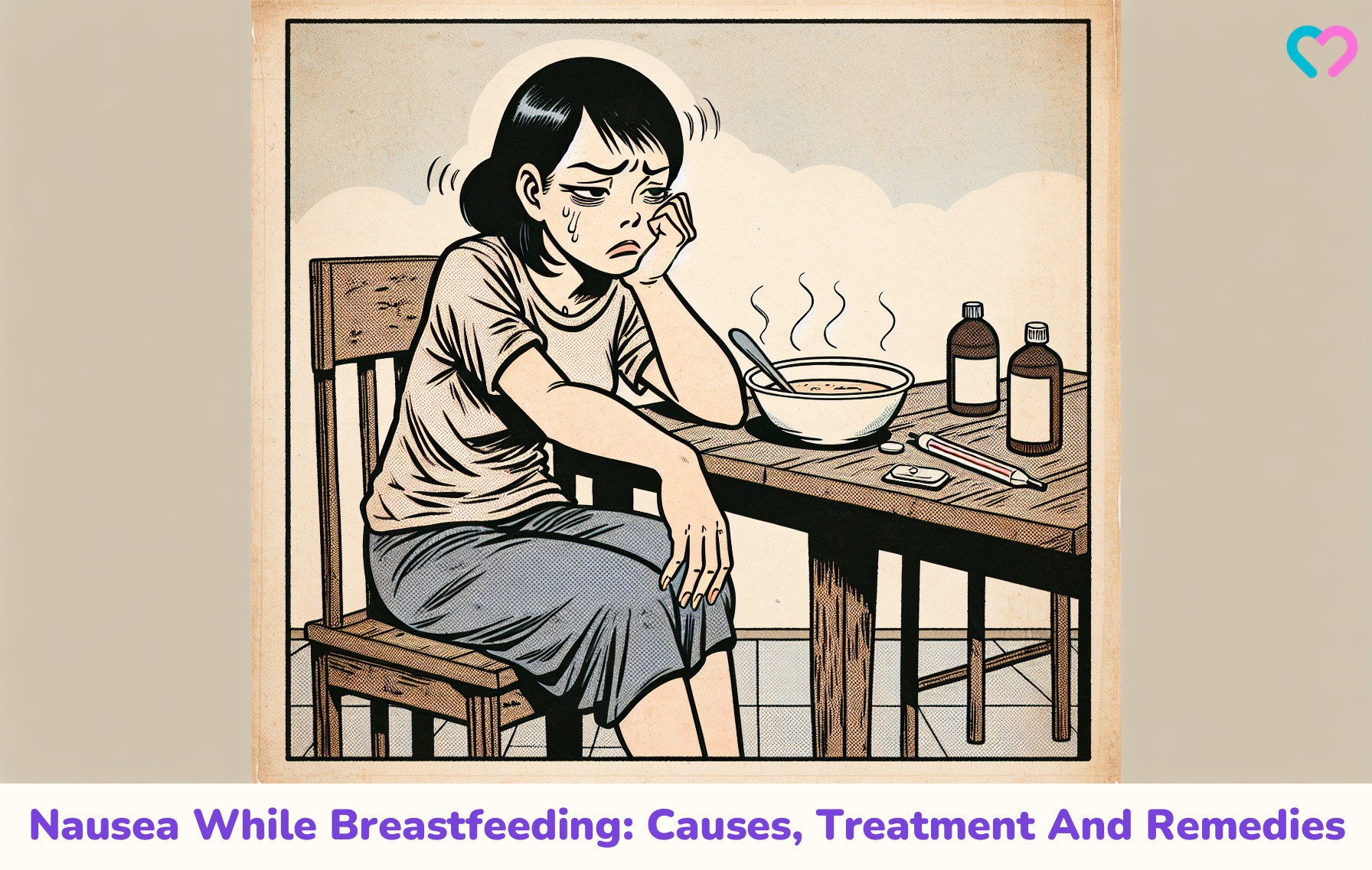 Nausea When Breastfeeding_illustration