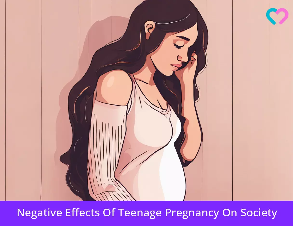 Teen Pregnancy On Society_illustration
