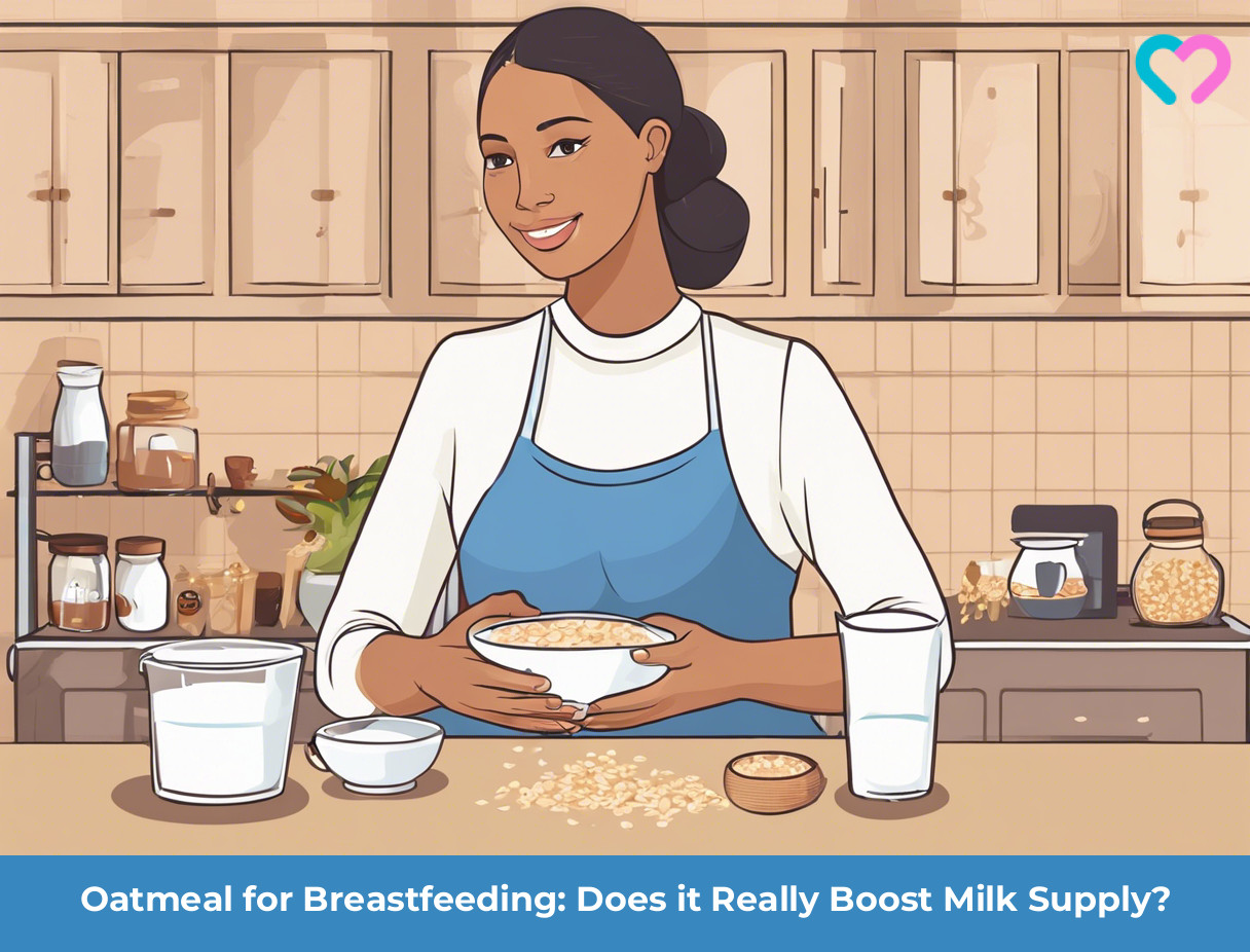 oatmeal for breastfeeding_illustration