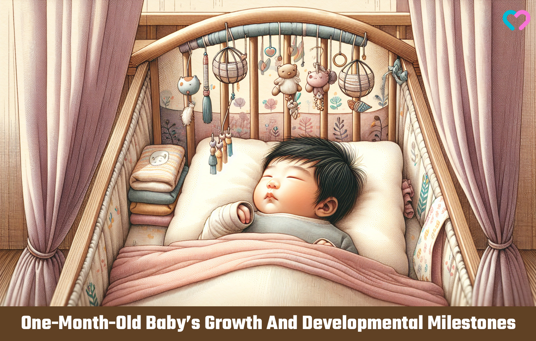 One-Month-Old Babies' Milestones_illustration