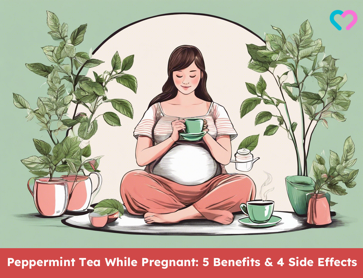 Peppermint Tea During Pregnancy_illustration