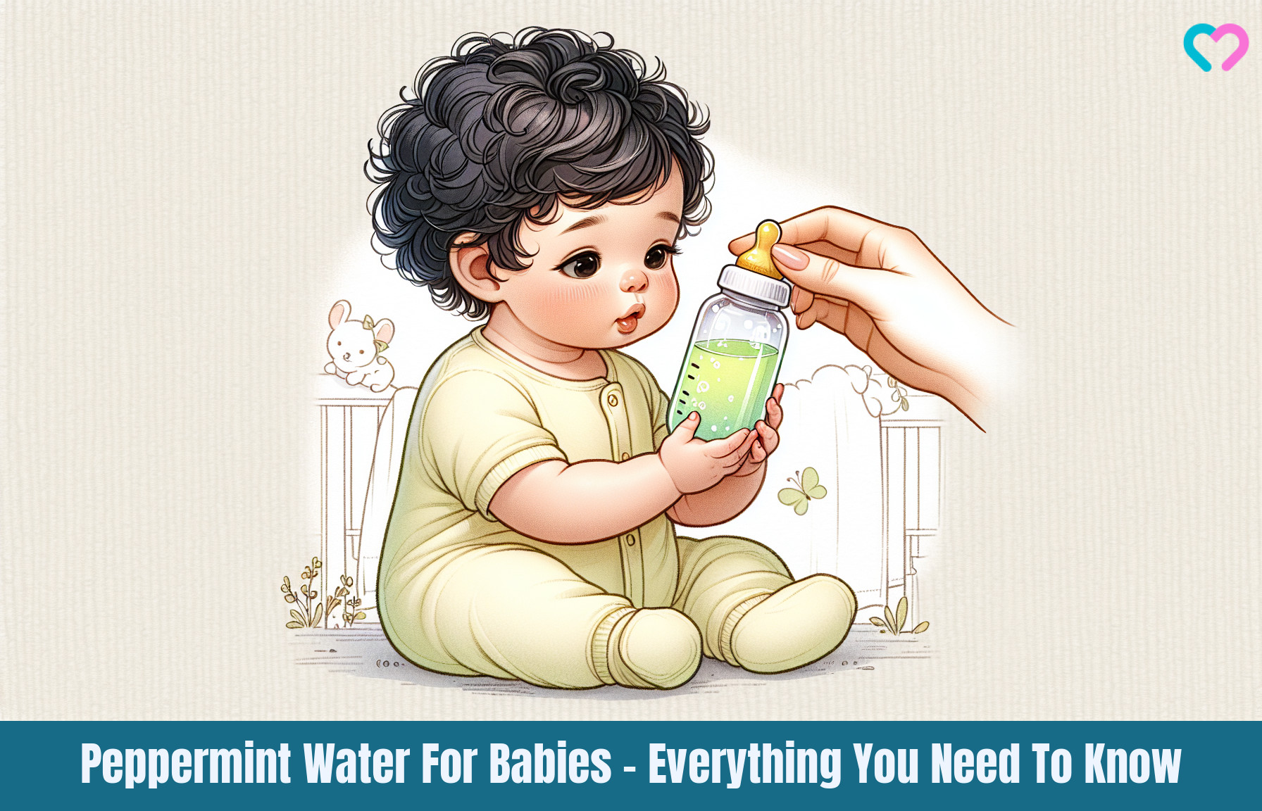 Peppermint Water For Babies_illustration