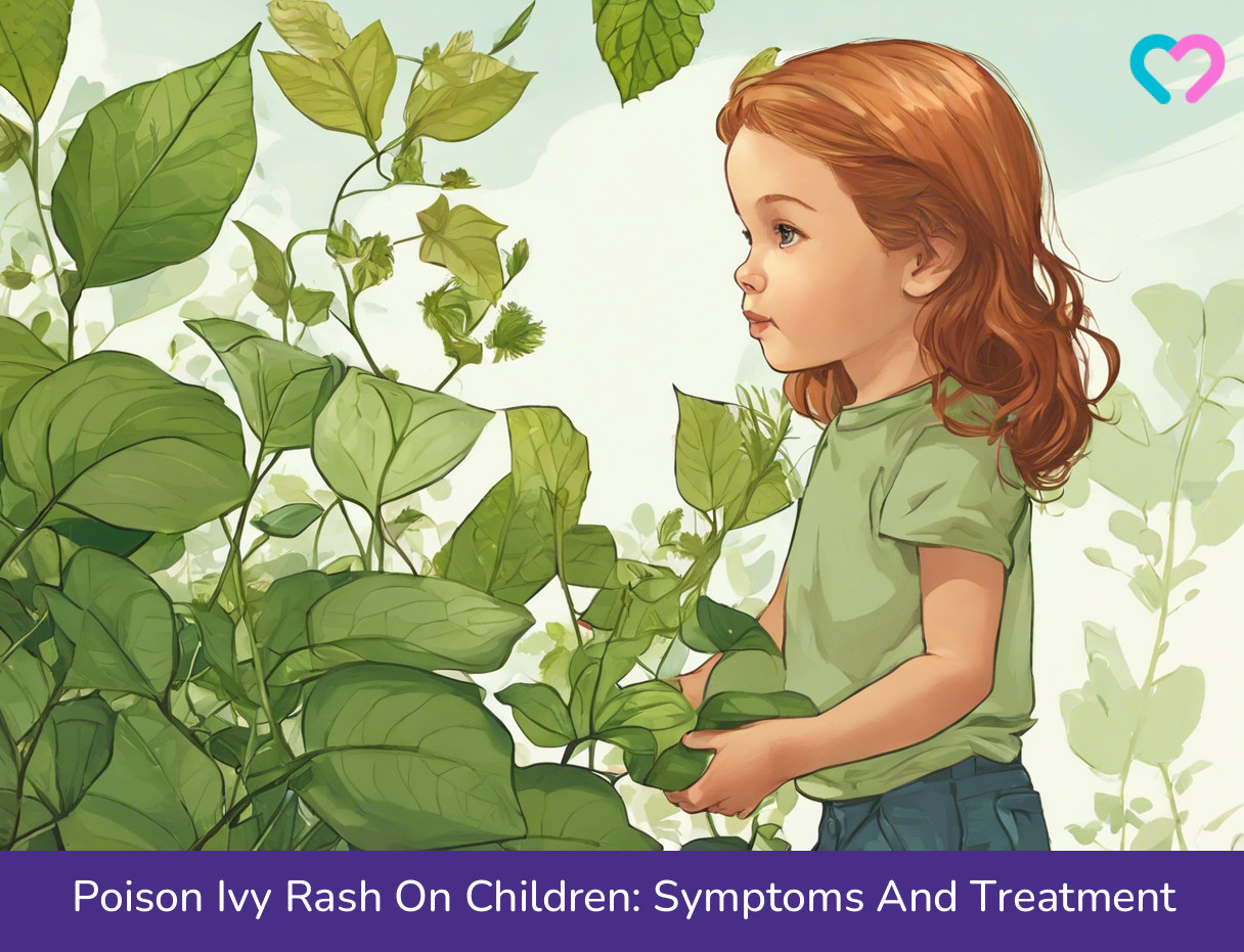 Poison Ivy Rash On Children_illustration