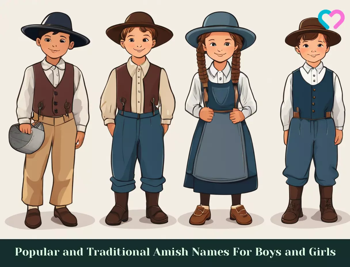 Amish Names For Boys And Girls_illustration