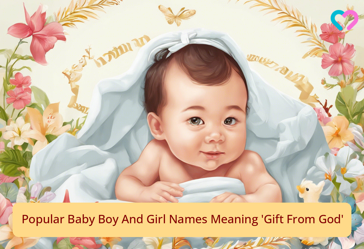 Baby Names Meaning 'Gift From God'_illustration