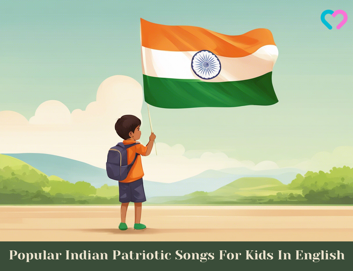 Indian Patriotic Songs For Kids_illustration