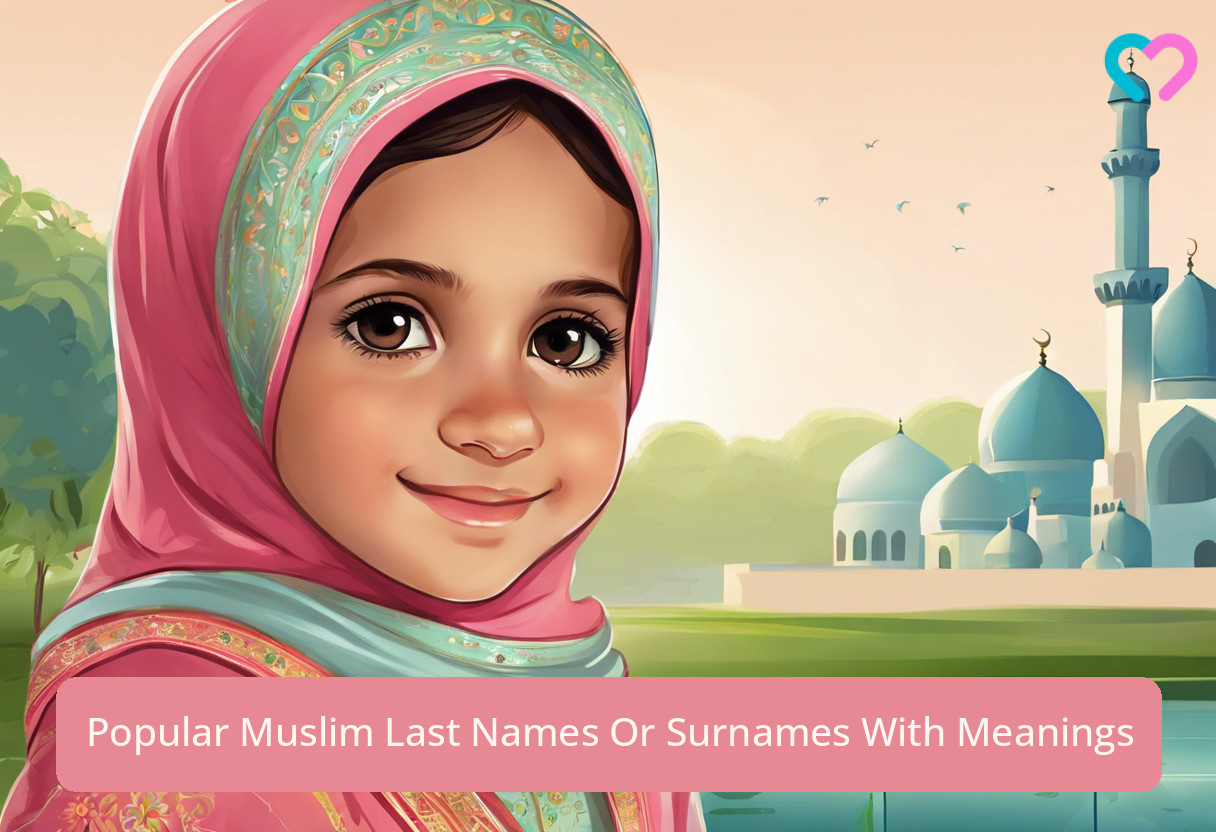 Muslim last names or surnames_illustration