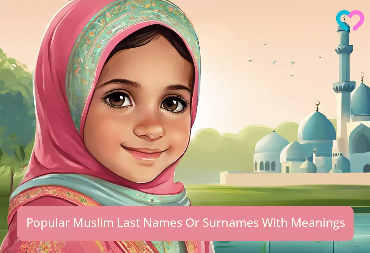 Muslim last names or surnames_illustration