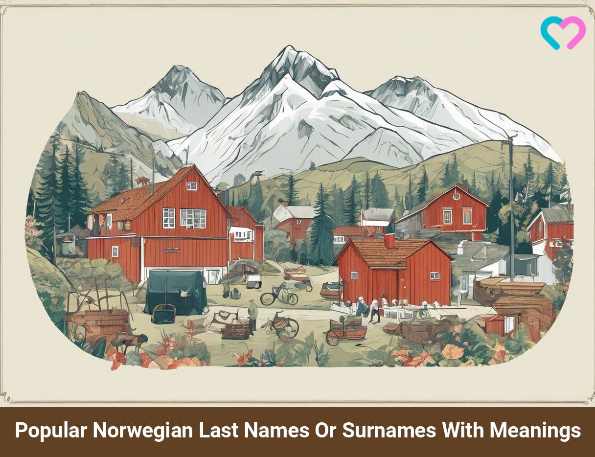 Norwegian surnames or last names_illustration