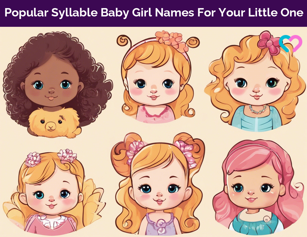 Syllable Baby Girl Names_illustration