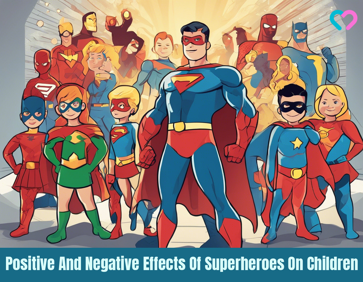 Effects Of Superheroes On Children_illustration