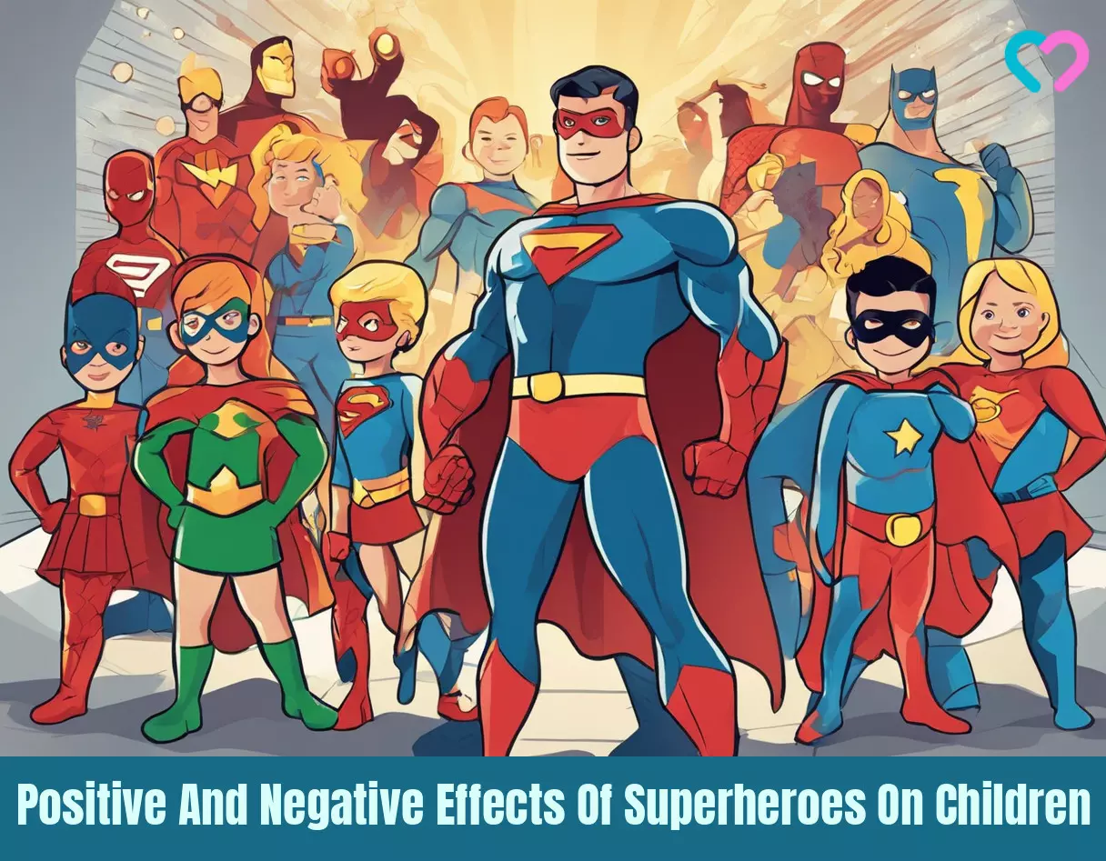 Effects Of Superheroes On Children_illustration