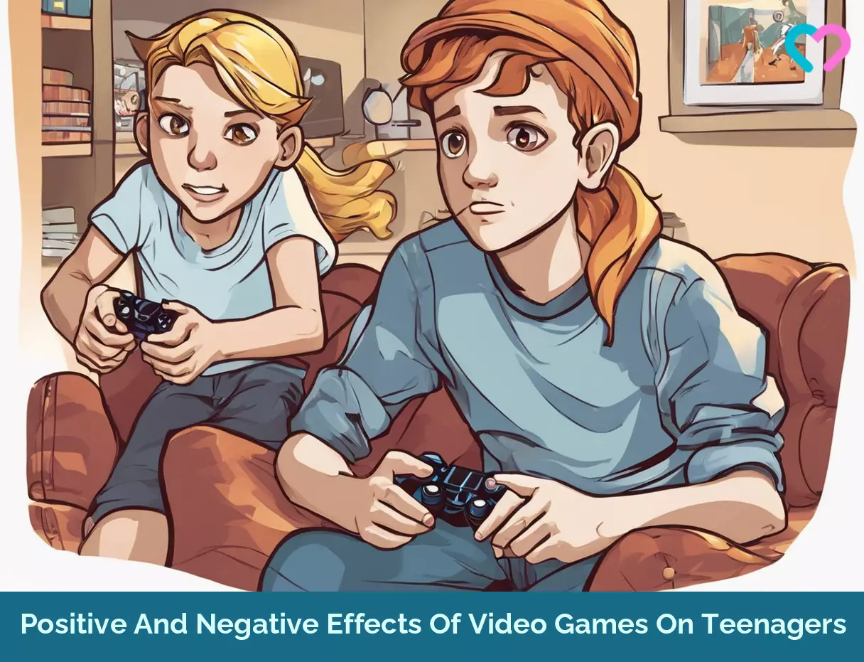effects of video games on teenagers_illustration
