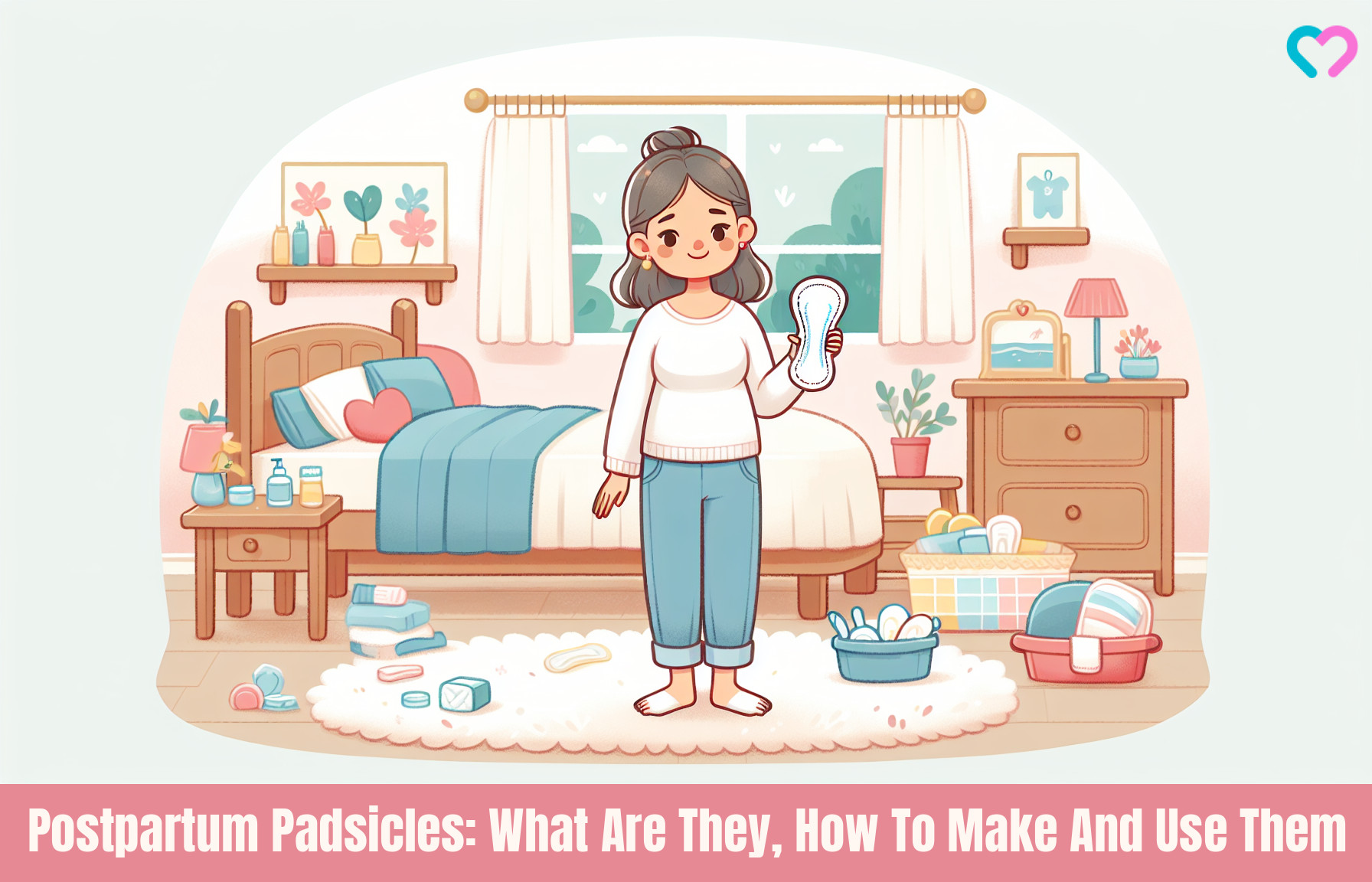 Postpartum Healing Pads (Padsicles)_illustration