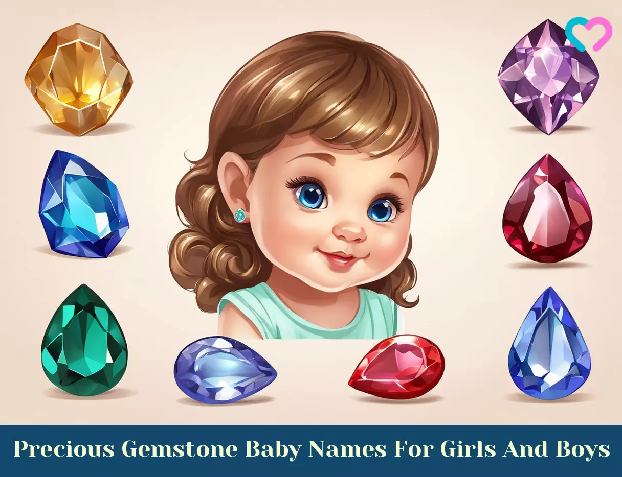 Precious Gemstone Baby Names_illustration