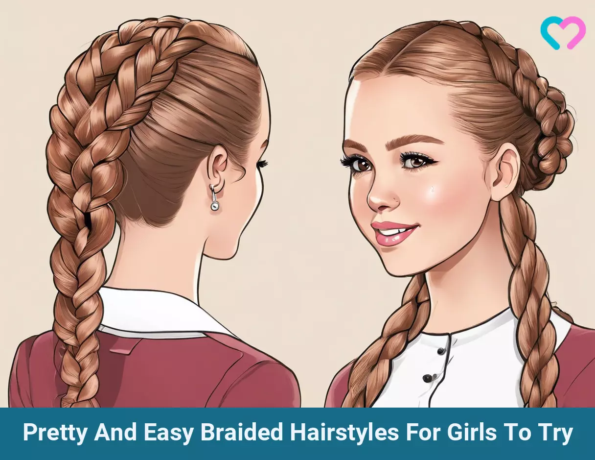 Braided Hairstyles For Girls_illustration