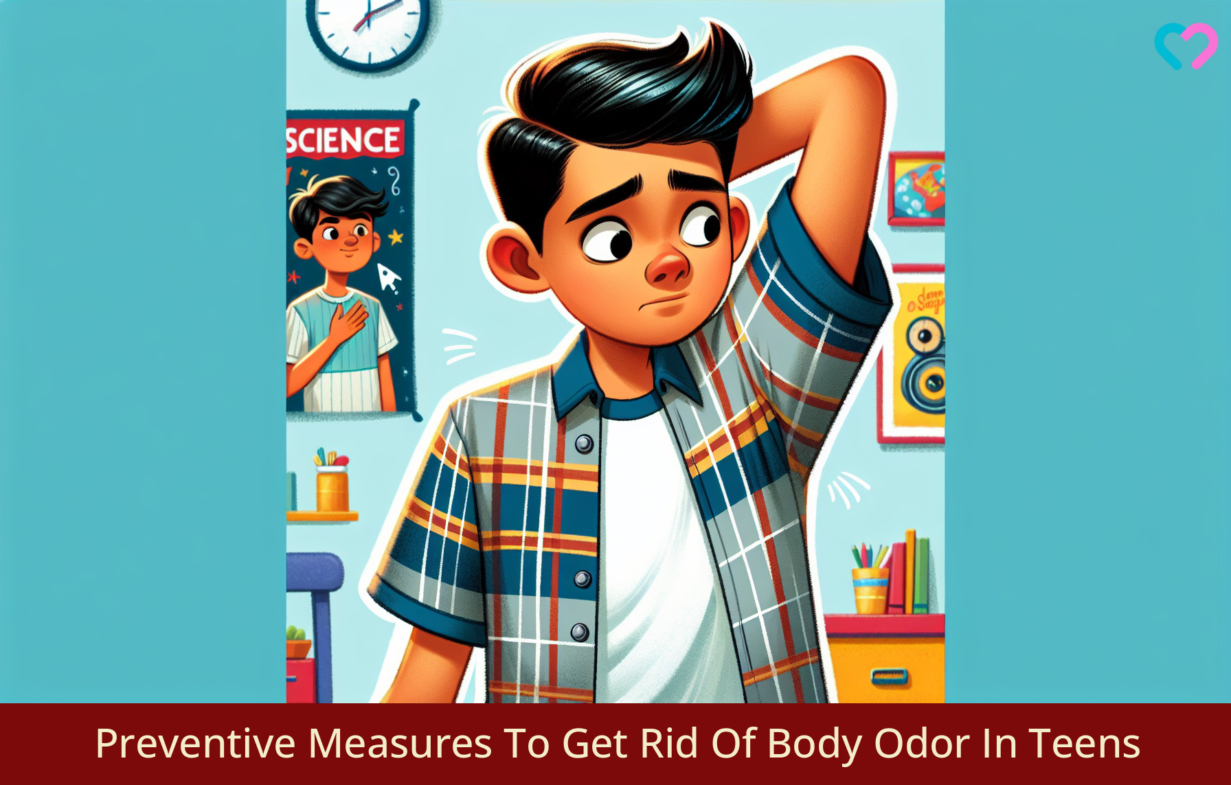 Body Odor In Teens_illustration