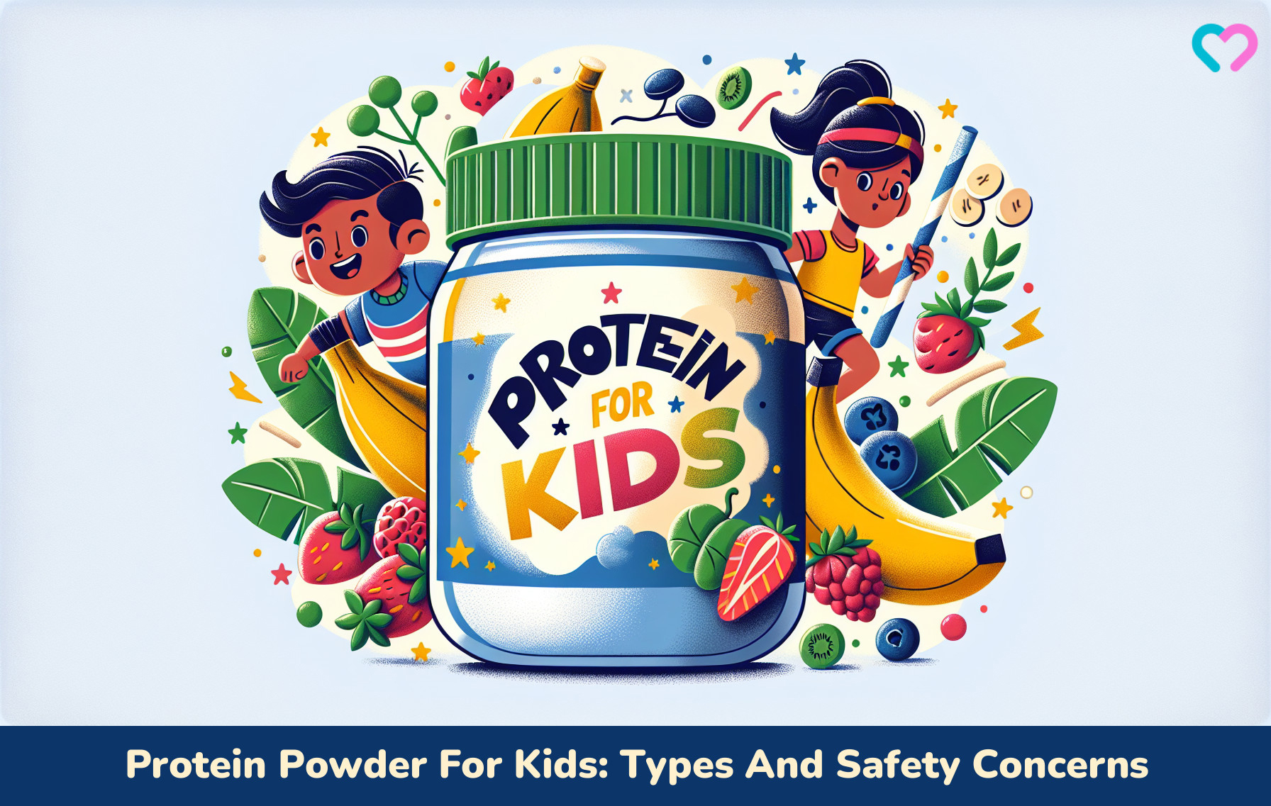 Protein Powder For Kids_illustration