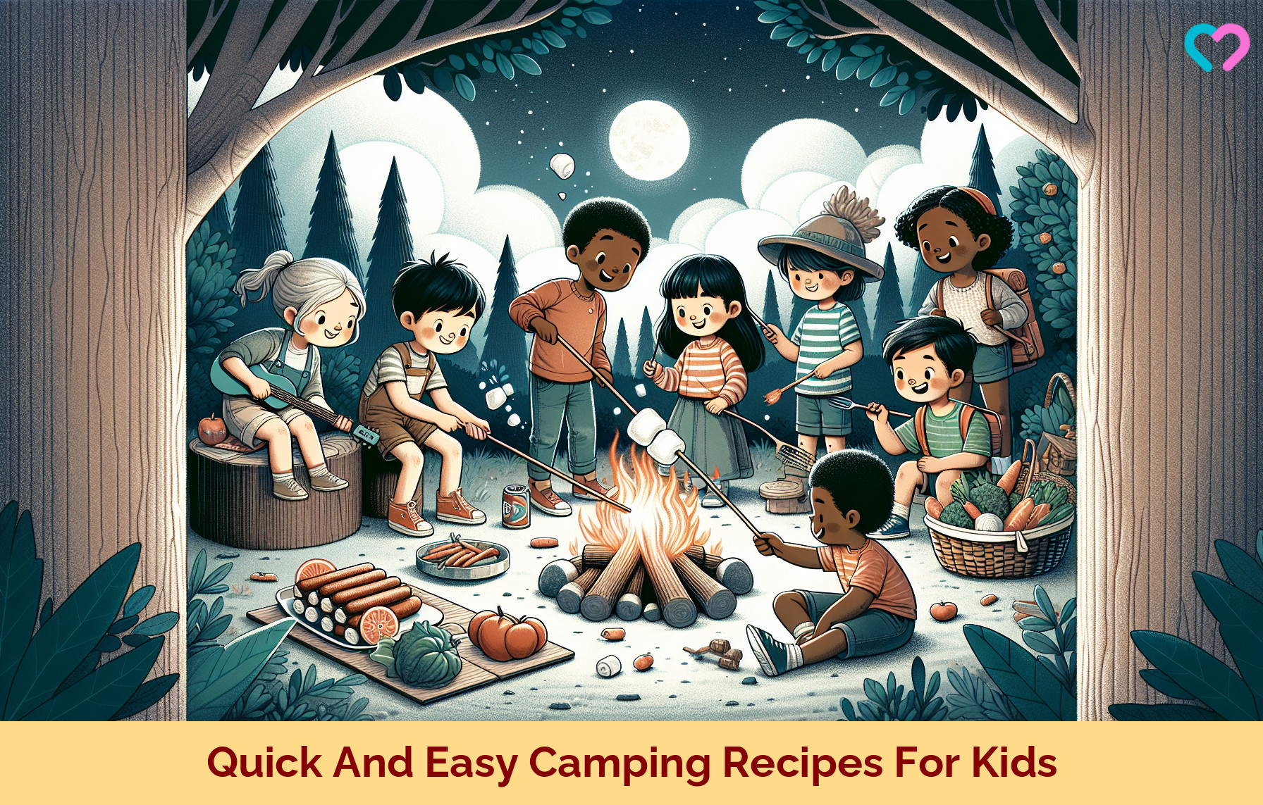 Camping Recipes For Kids_illustration