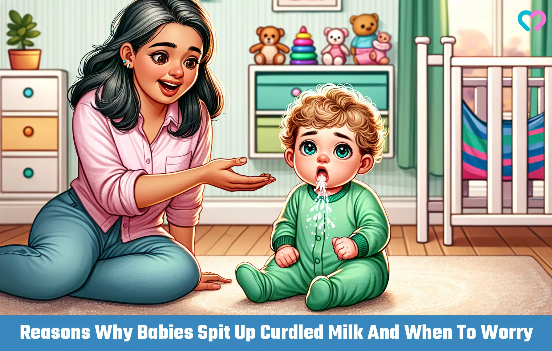 baby spit up curdled milk_illustration