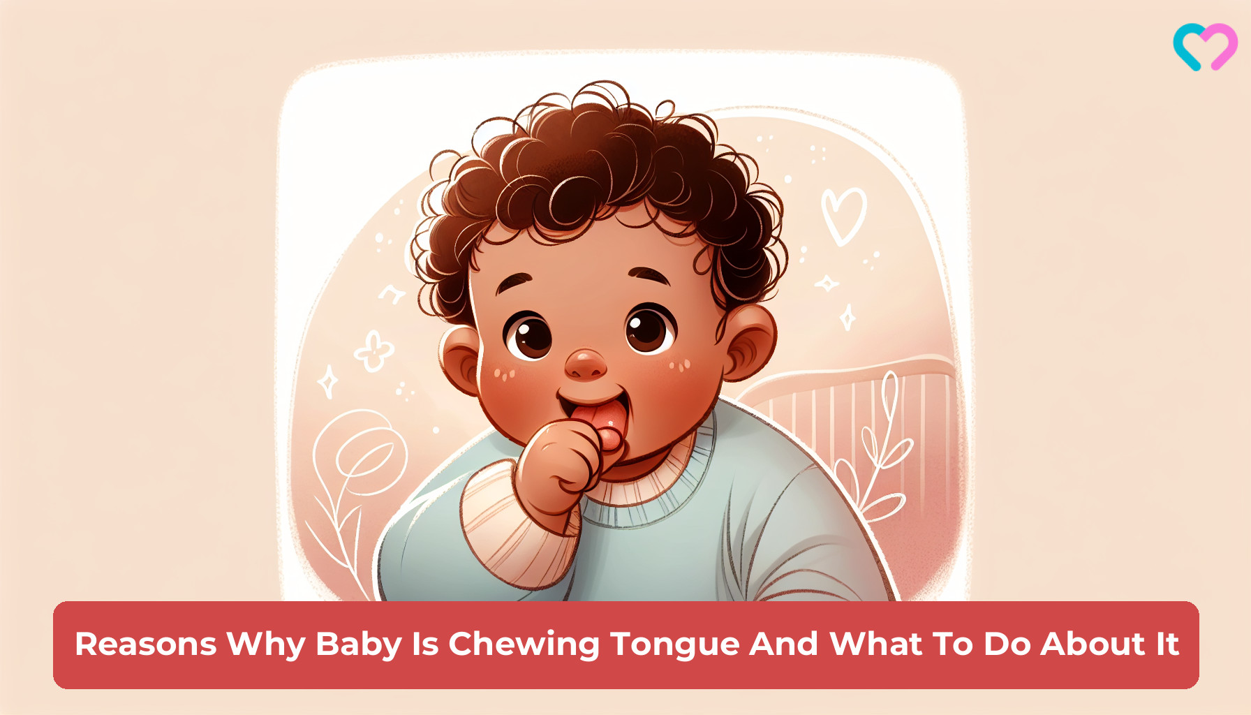 baby chewing tongue_illustration