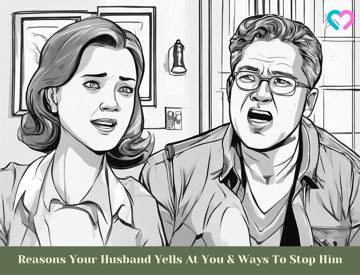 My husband yells at me_illustration