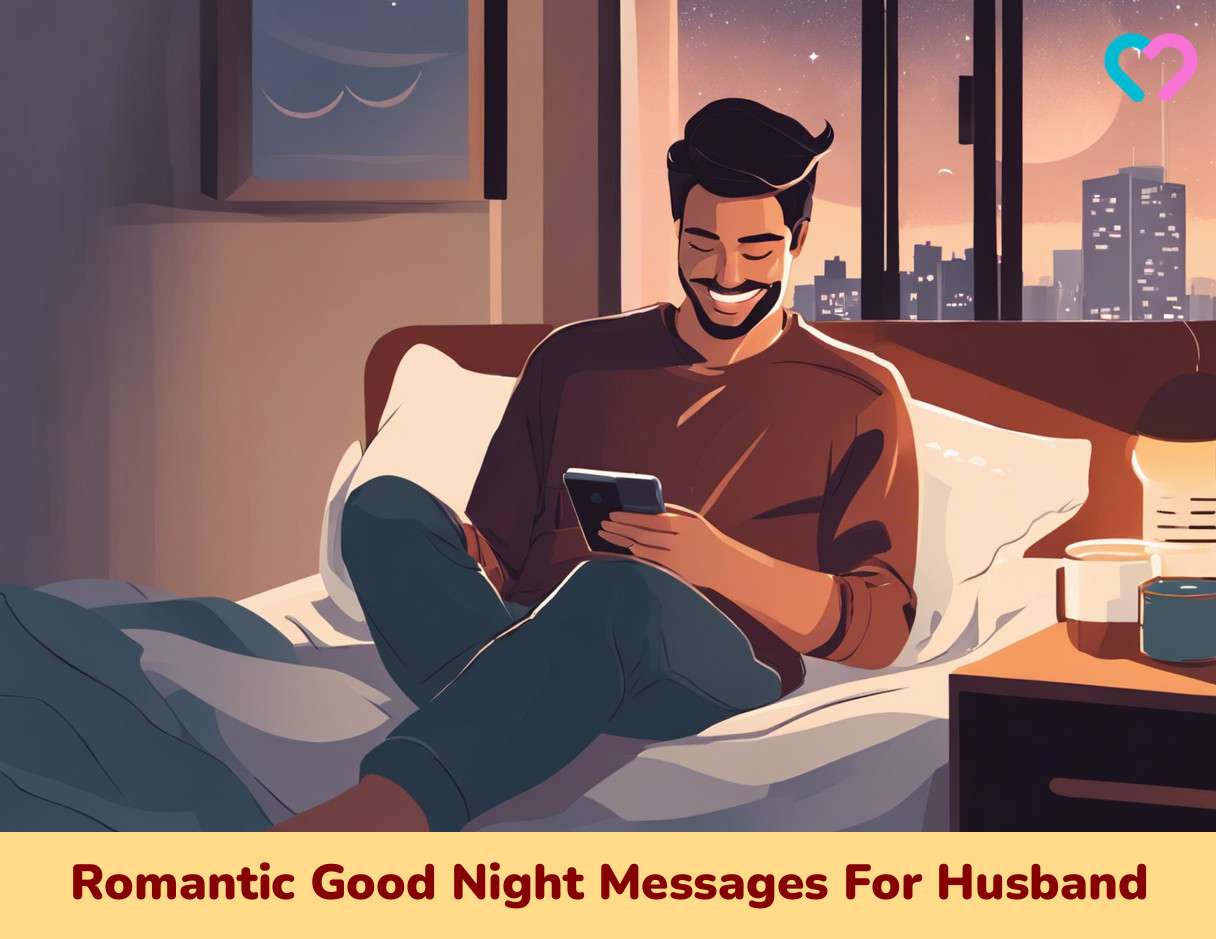 Good Night Messages For Husband_illustration