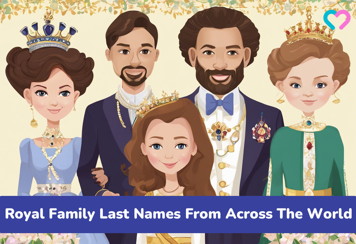 royal family last names_illustration