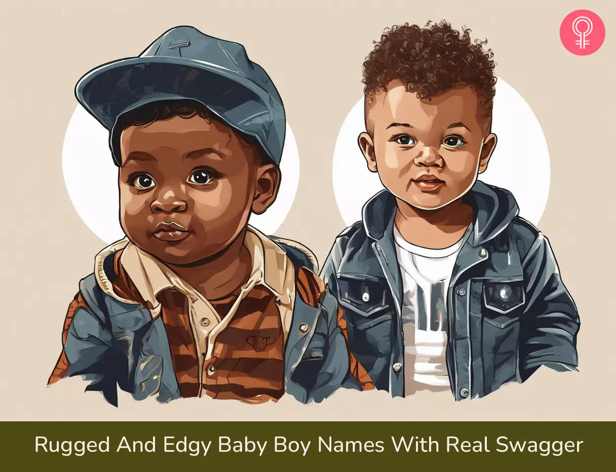 Rugged And Edgy Baby Boy Names_illustration