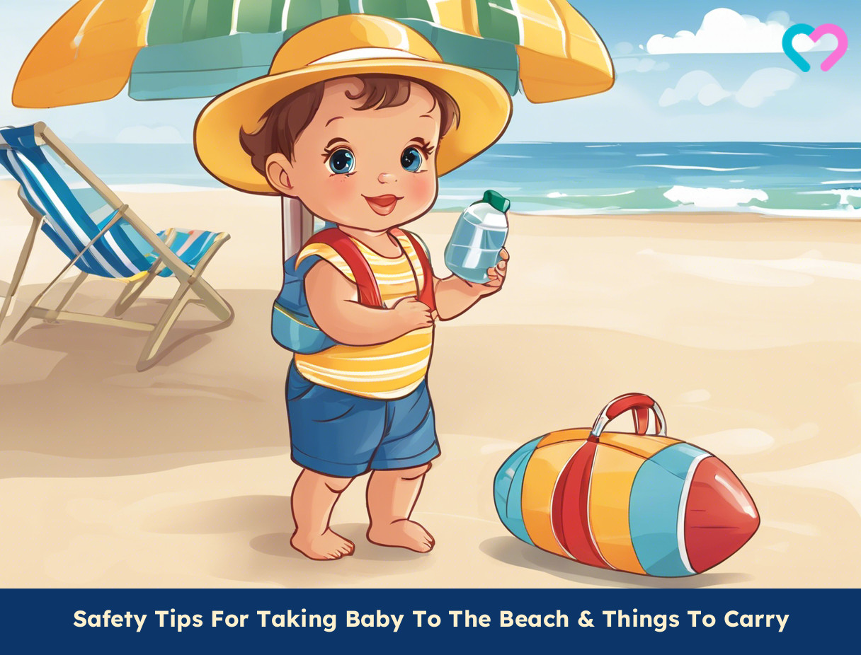 Taking Baby To The Beach_illustration